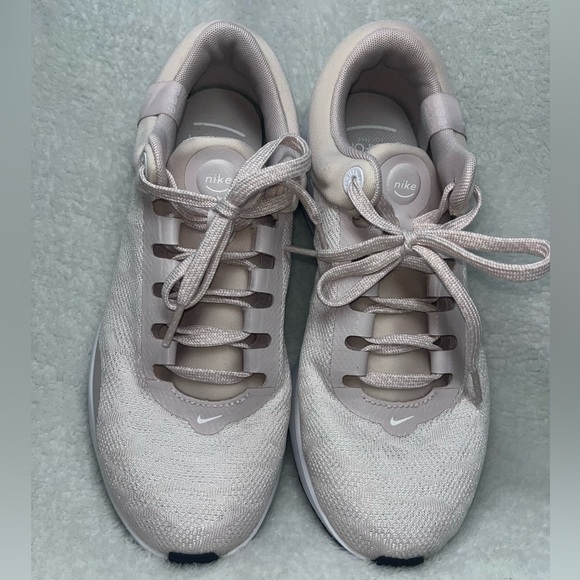 Nike Women's Sneakers in Light Pink and White - Picture 15 of 16